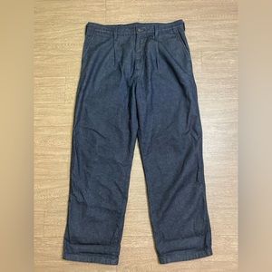 Levi’s x Felix the cat stay loose dark blue denim trousers size 34